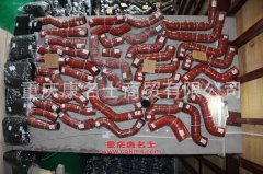 發動機橡膠管解放新大威821下水膠管新大威821下水